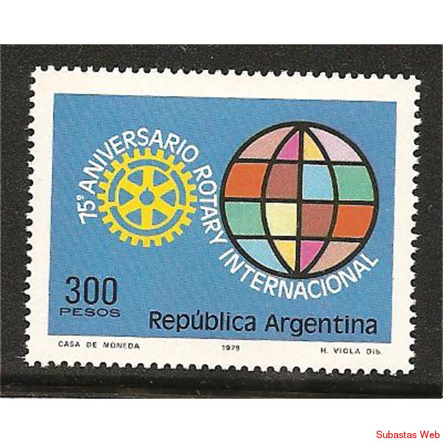ARGENTINA 1979(1207) 75ANIV DEL ROTARY MINT