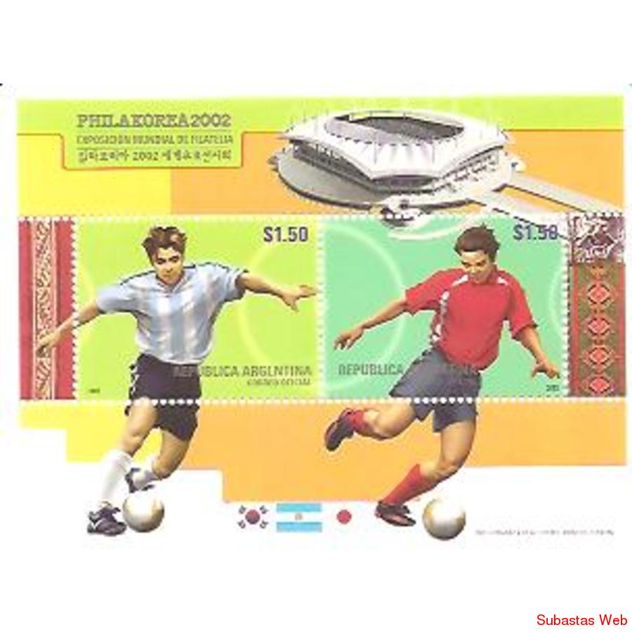 ARGENTINA 2002(BLOCK 104) PHILAKOREA 2002