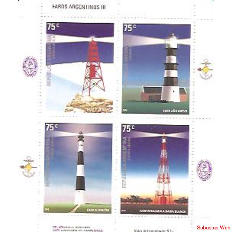 ARGENTINA 2006(BLOCK 119)  FAROS ARGENTINOS III