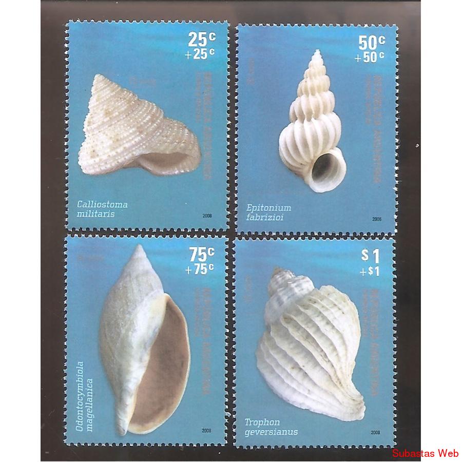 ARGENTINA 2008(2962-65) CARACOLES