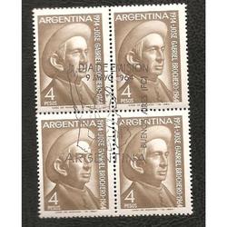 ARGENTINA 1964(686) CURA BROCHERO CUADRITO PDE