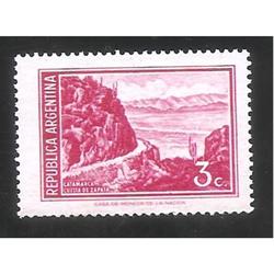 ARGENTINA 1971(884) PROCERES Y RIQUEZAS CUESTA DEL ZAPATA MI