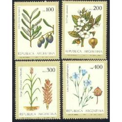 ARGENTINA 1979(1172-75) TEMASN NACIONALES: AGRICULTURA MINT