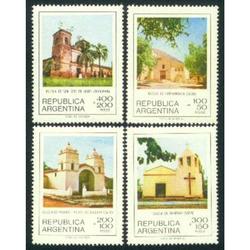 ARGENTINA 1979(1196-99) CAPILLAS NORTEÑAS  MINT