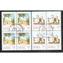 ARGENTINA 1979(1196-99) CAPILLAS NORTEÑAS CUADRITOS PDE