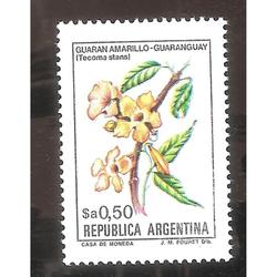 ARGENTINA 1983(1413)  FLORES: GUARANDAY FOSFORESCENTE
