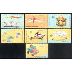 ARGENTINA 1996(2082-88) SERIE LA CALESITA