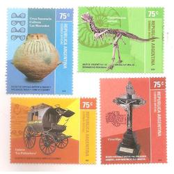 ARGENTINA 2001(2445-48) MUSEOS ARGENTINOS  MINT