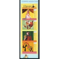 ARGENTINA 2002(2532-35) CARNET TITERES  MINT