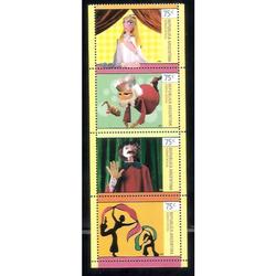 ARGENTINA 2002(2532-35)  SERIE TITERES  MINT