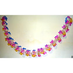 guirnaldas de papel lote x 12 unidades x 1,40mts. FLOR
