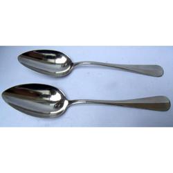 2 antiguas cucharas ilongib alpacca año 1910 pulidas