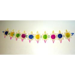 Guirnaldas de Papel Estrella por Unidad x 1,40mts.