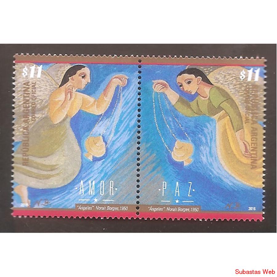 ARGENTINA 2016 (4191-92)  NAVIDAD