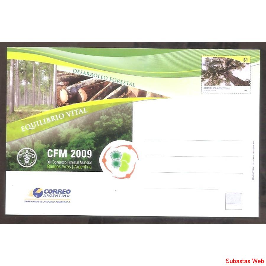 ARGENTINA 2009 ENTERO 201 XIII CONGRESO FORESTAL MUNDIAL