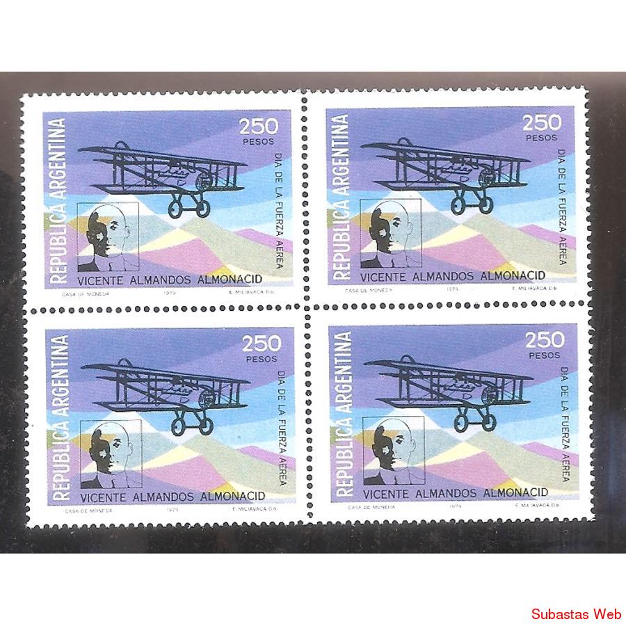ARGENTINA 1979  CUADRITO MT1181  DIA DE LA FUERZA AEREA