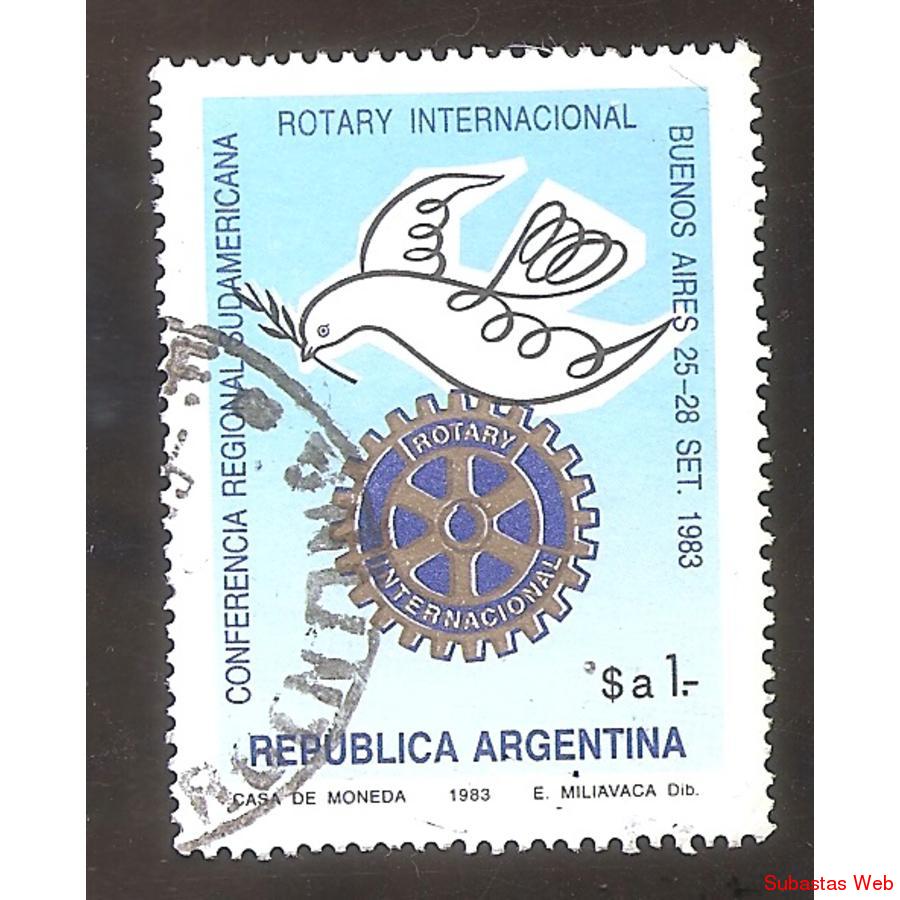 ARGENTINA 1983 (MT1430)  CONFERENCIA DEL ROTARY  USADA