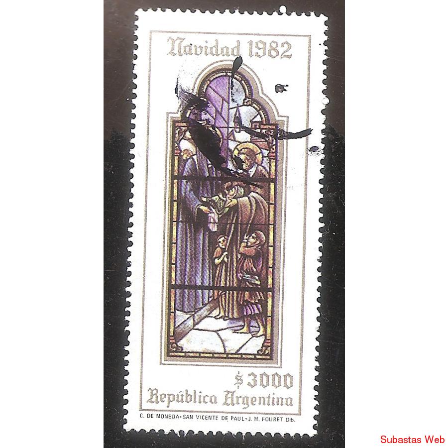 ARGENTINA 1982 (MT1385)  NAVIDAD  USADA