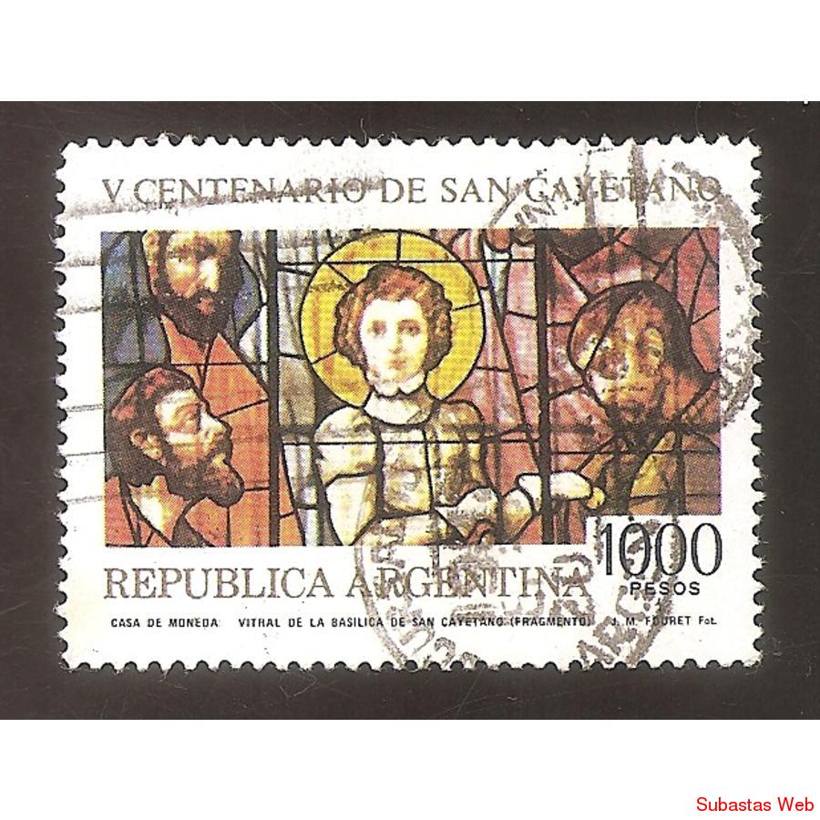 ARGENTINA 1981 (MT1306) ANIVERSARIO DE SAN CAYETANO,  USADA
