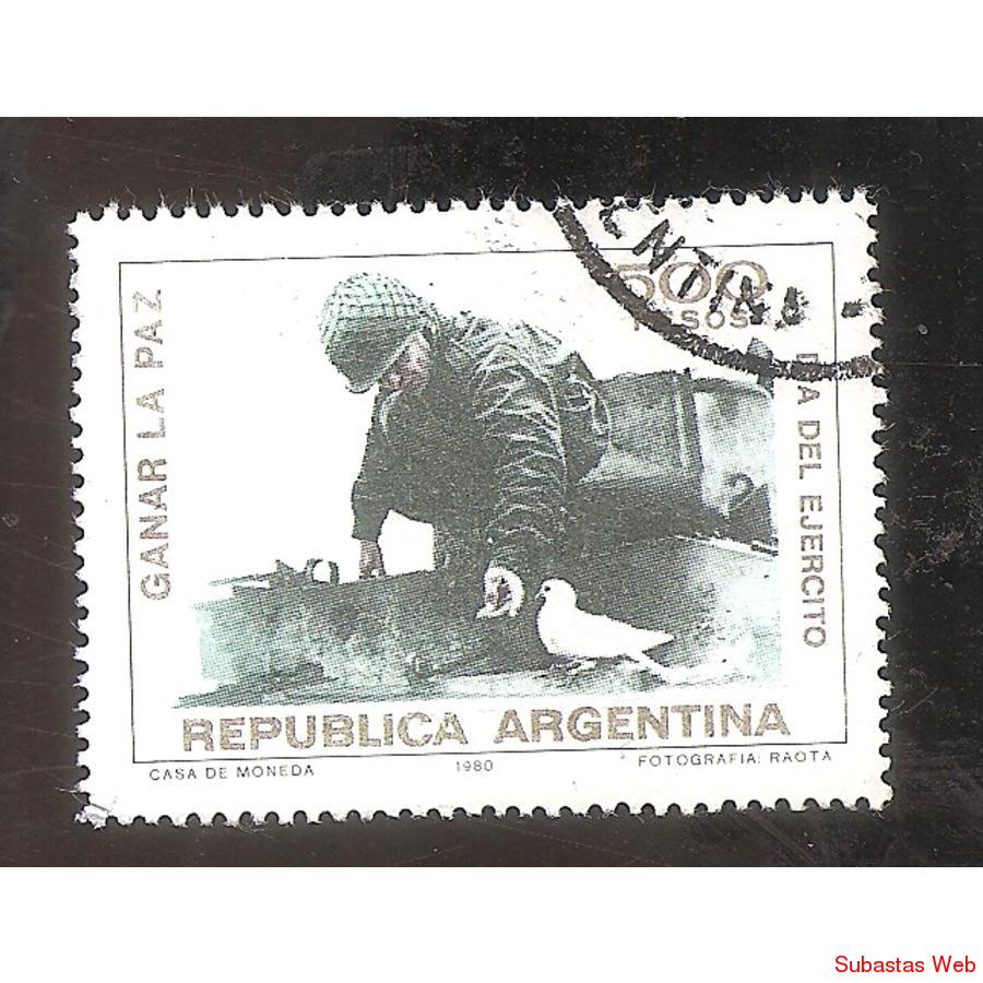 ARGENTINA 1980 (MT1237) DIA DEL EJERCITO,  USADA