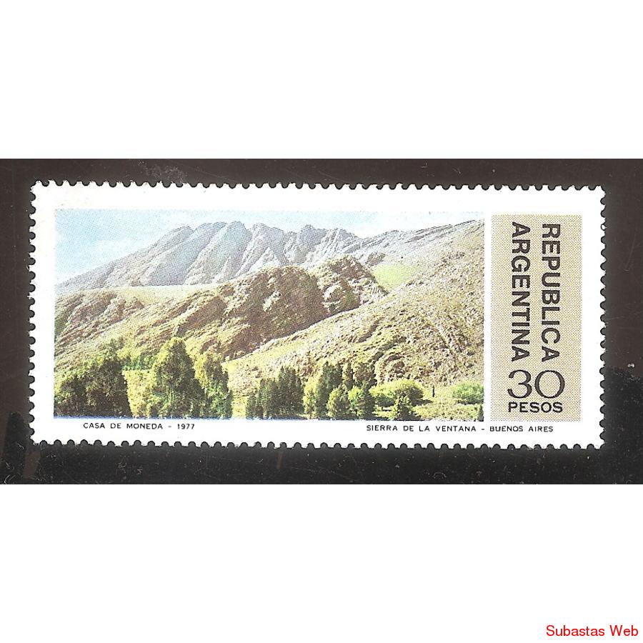 ARGENTINA 1977 (MT1101) PROVINCIAS COMAHUE, SELLO3  USADA