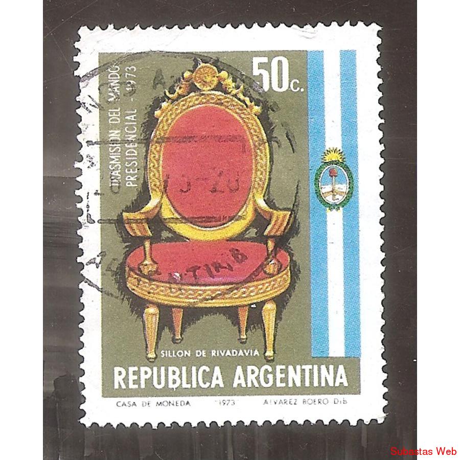 ARGENTINA 1973 (MT943) TRANSMISION DEL MADO  USADA