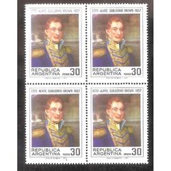 ARGENTINA 1977 CUADRITO MT1103  ALMIRANTE BROWN
