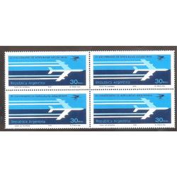 ARGENTINA  1976 CAUDRITO MT1049 25 AÑOS DE AEROLINEAS ARGENT