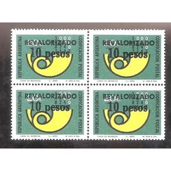 ARGENTINA 1975 CUADRITO MT1028  NUEVO CODIGO POSTAL