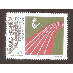 ARGENTINA 1983 (MT1428)  IX JUEGOS PANAMERICANOS  USADA