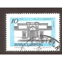 ARGENTINA 1979 (MT1200b) CASA TUCUMAN  TIZADO FLUO  USADA