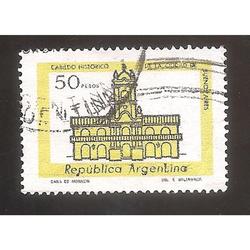ARGENTINA 1978 (MT1147) CABILDO  MATE FLUO,  USADA