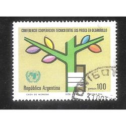 ARGENTINA 1978 (MT1139)  COOPERACION TECNICA,  USADA
