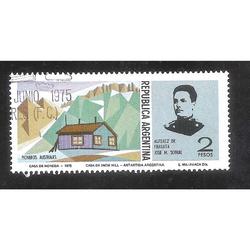 ARGENTINA 1975 (MT1015) PIONEROS AUSTRALES: SOBRAL  USADA