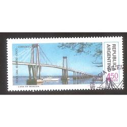 ARGENTINA 1974 (MT984) OBRAS DE INFRAESTRUCTURA SELLO 3,  US