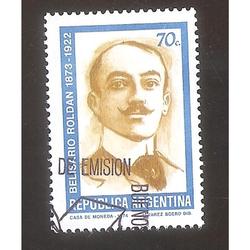 ARGENTINA 1974 (MT979) BELISARIO ROLDAN,  USADA
