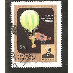 ARGENTINA 1972 (MT929) SEMANA AERONAUTICA  USADA