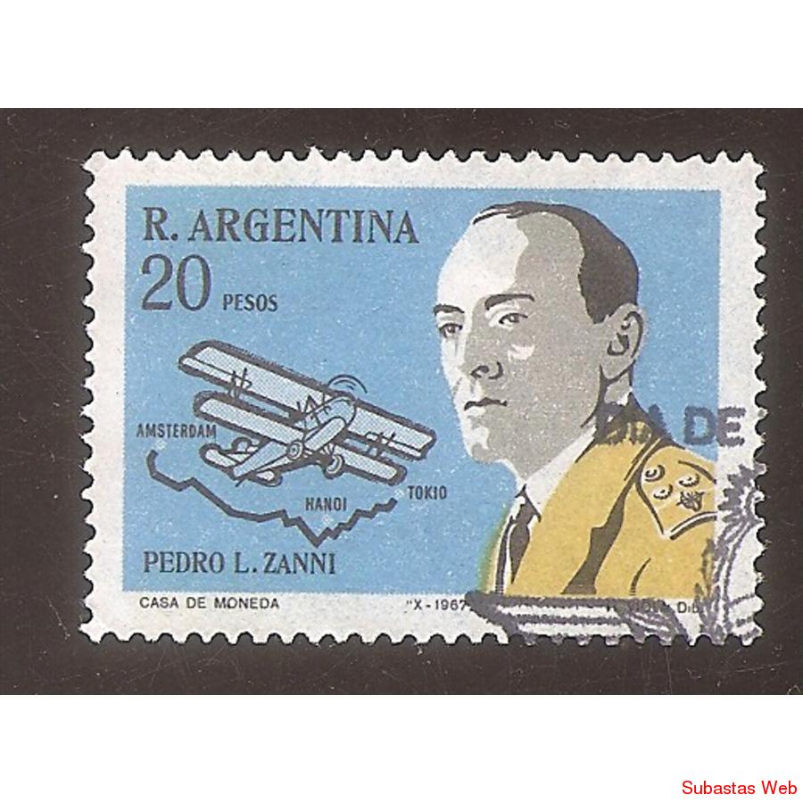 ARGENTINA 1967 (MT800) SEMANA DE LA AERONAUTICA,  USADA
