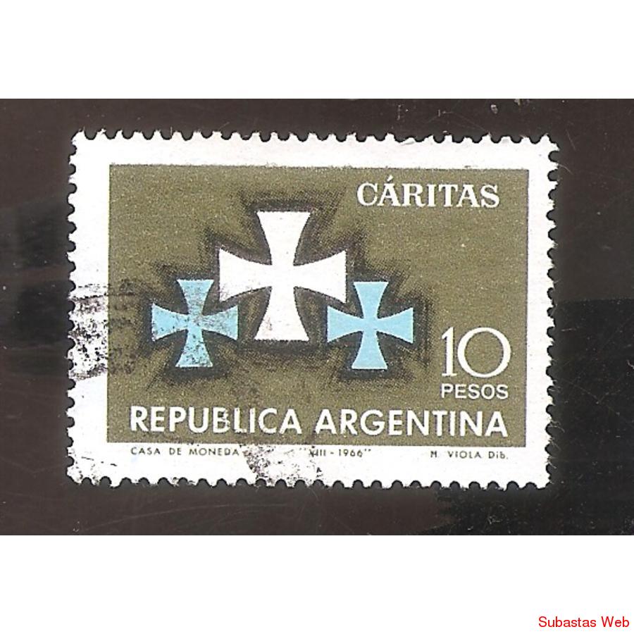 ARGENTINA 1966 (MT762) CARITAS ARGENTINA  USADA