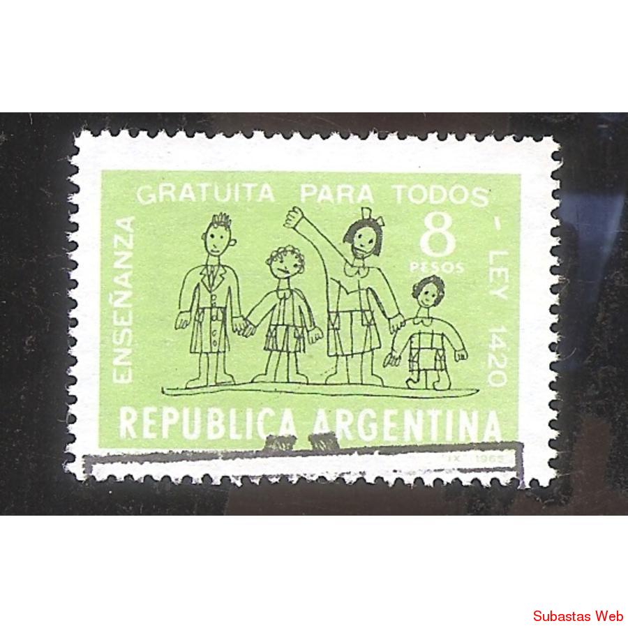 ARGENTINA 1965 (MT722)  LEY 1420  USADA