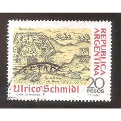 ARGENTINA 1969 (MT833) ULRICO SCHMIDL,  USADA
