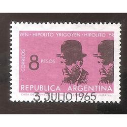 ARGENTINA 1965 (714) HIPOLITO YRIGUYEN,  USADA