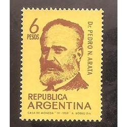 ARGENTINA 1969 (MT840) HOMBRES DE CIENCIA USADA
