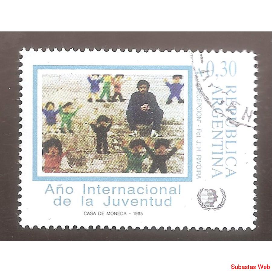 ARGENTINA 1985 (MT1547) AÑO DE LA JUVENTUD,  USADA