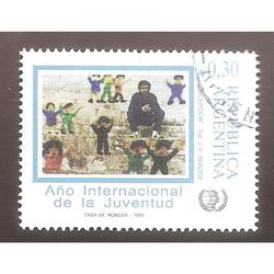 ARGENTINA 1985 (MT1547) AÑO DE LA JUVENTUD,  USADA