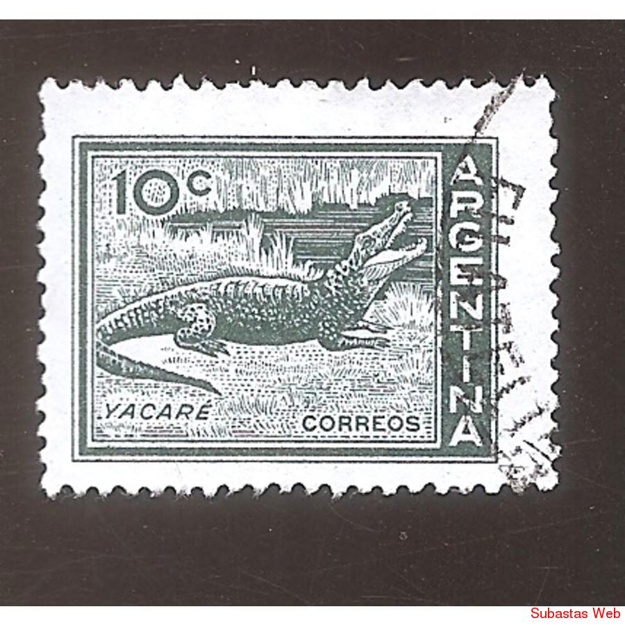 ARGENTINA 1959(MT602) PROCERES Y RTIQUEZAS: YACARE,  USADA