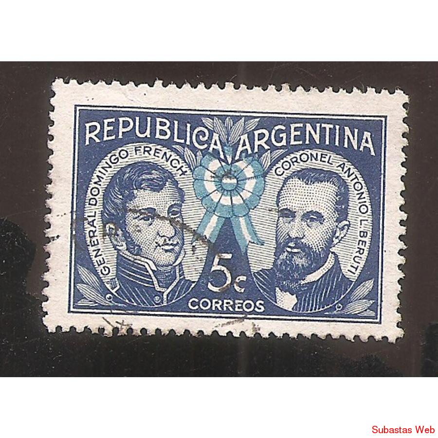 ARGENTINA 1941(MT416) FRENCH T BERUTI  USADA