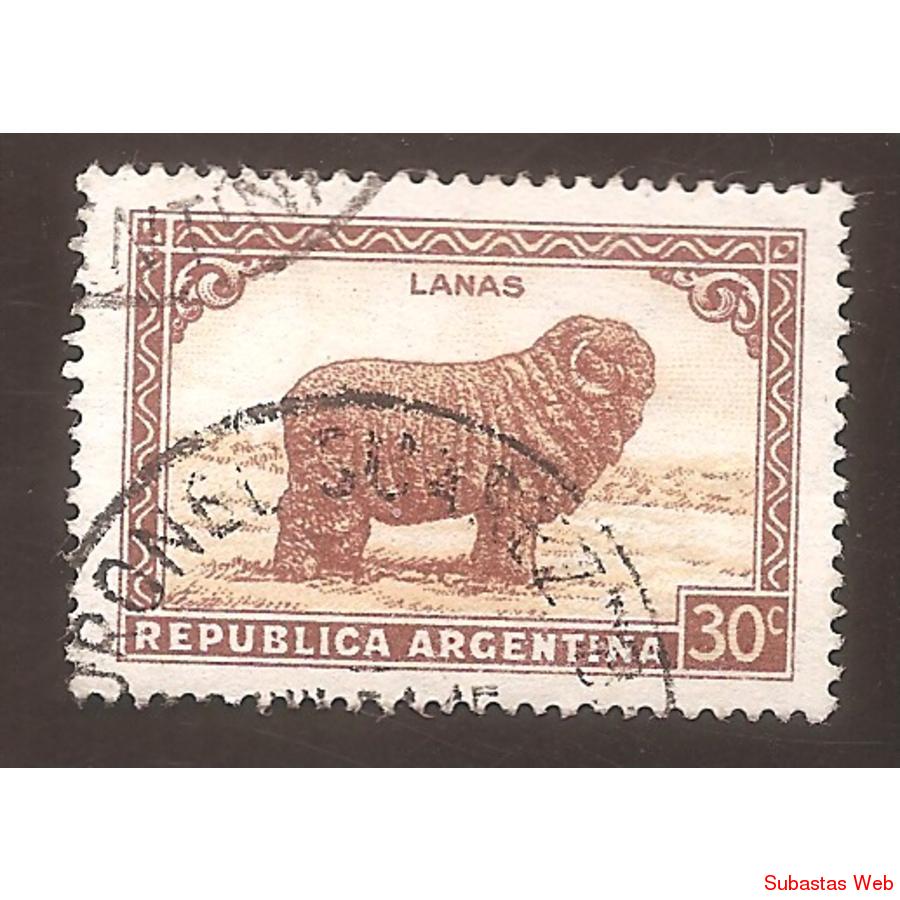 ARGENTINA 1935(MT377Y) OBEJA FILI RA RO, MATE NACIONAL USADA