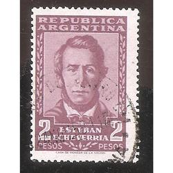 ARGENTINA 1957(MT578) ESTEBAN HECHEVERRIA  USADA