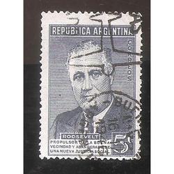 ARGENTINA 1946(MT465) HOMENAJE A ROOSEVELT  USADA